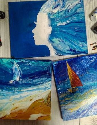 FLUID ART - фотография 6