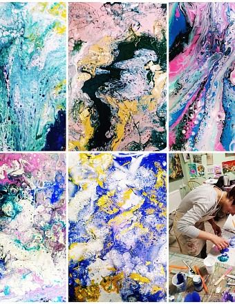 FLUID ART - фотография 3
