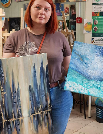 FLUID ART - фотография 5